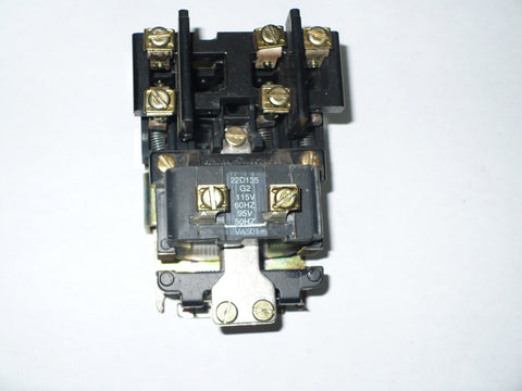 GE CR260L20DA Lighting Contactor, 20 Amp, 115V Coil, Used