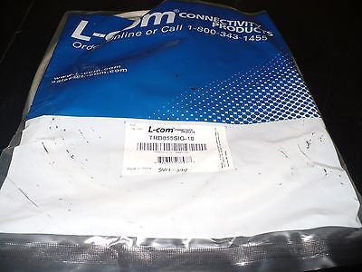 L-com TRD855SIG-10 Industrial Grade Ethernet Patch Cable, New