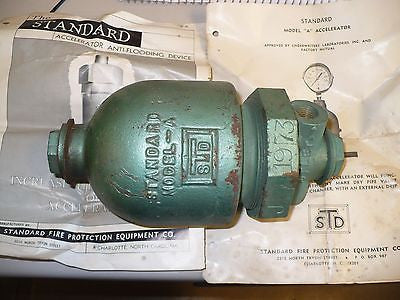 1 pc Standard Fire Protection Model "A" Accelerator Anti-Flooding Device, New