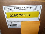 ZSI 036CC050S Porce-A-Clamp, 2-1/4", New