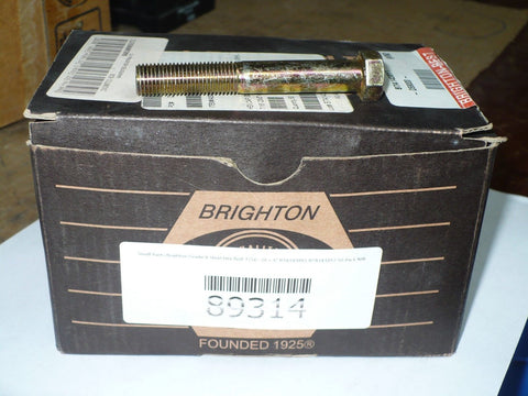 Brighton B7A1438Y1 Grade 8 Steel Hex Bolt, 7/16 -20 x 3, Box of 50, New