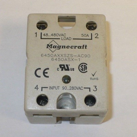 1 pc Magnecraft 6450AXXSZS-AC90 Panel Board Mount Solid State Relay, Used