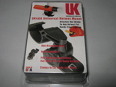1 pc Underwater Kinetics UK4AA Universal Helmet Mount, New