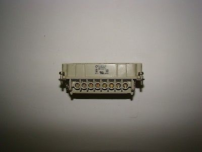 Unknown Manufacturer 10194000 Contact Receptacle Connector, H-BE 16 SS, Used