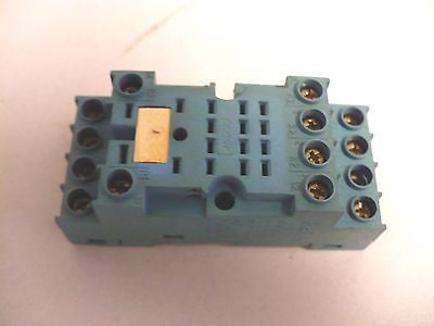 1 pc. Finder 94.74 Relay Socket, Used