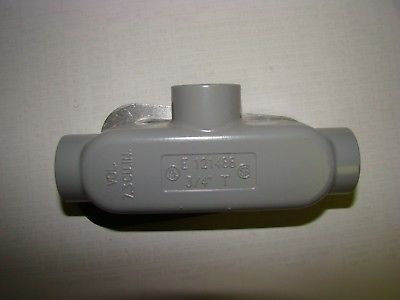 Unknown Manufacturer E121488 Conduit Body w/ Gasket & Cover, 3/4" T, New