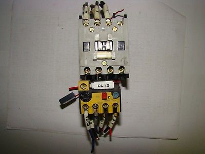 Allen Bradley 100-A18ND3 Series C Contactor, w/ 193-BSC 15 B, Overload, Used