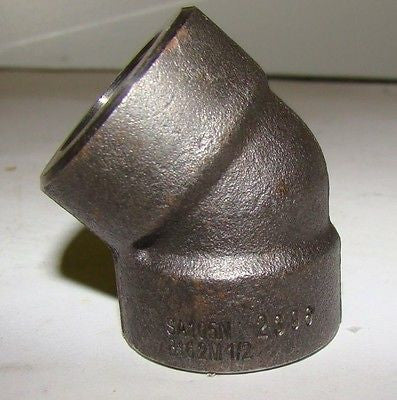 1pc. Bothwell SA105N2396B162M 1/2" Threaded Elbow 45 Degree Carbon Steel, NNB