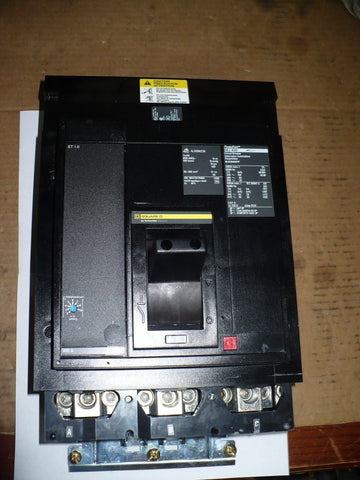 Square D PowerPact MJ400 I-Line Circuit Breaker, MJA36400YP, 3P, 400A, New