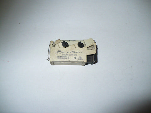 Westinghouse J1C Auxiliary Contact, Used