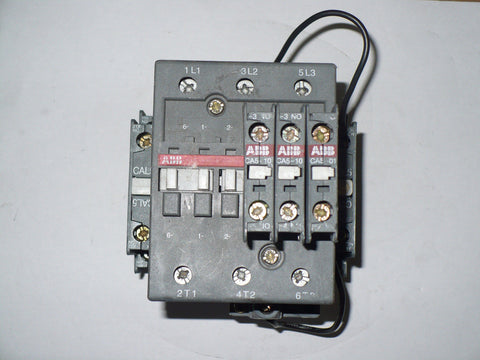 ABB AE75-30-11-81 Contactor, 24 VDC Coil, 3 Pole, Used
