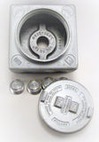 Killark Explosion Proof Junction Box, GRSS-2, 7-hubs, 3/4", 4 close-up plugs, New