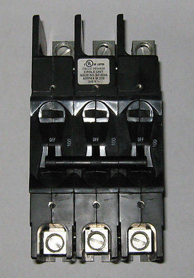 1 pc Airpax LR26229 Circuit Breaker, 100 Amp, 240 Volt, 3 Pole, New